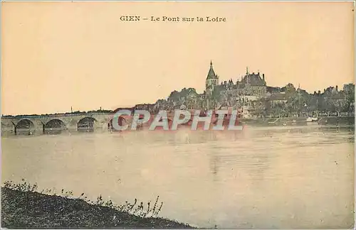 Ansichtskarte AK Gien Le Pont sur la Loire