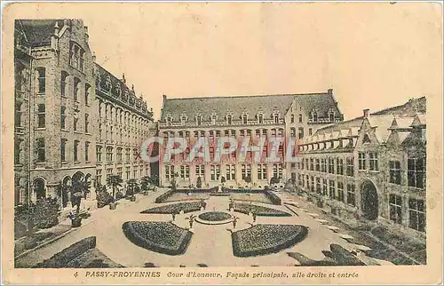 Cartes postales Passy Froyennes Cour d'honneur Facade principale