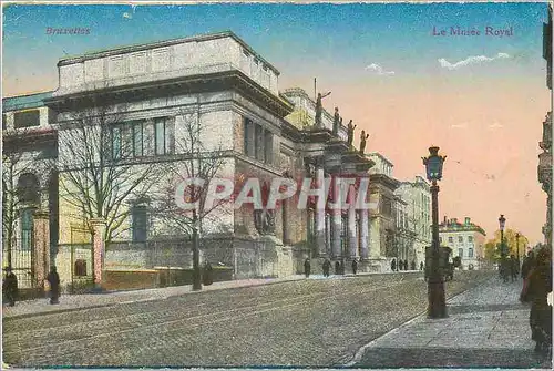 Cartes postales Bruxelles Le Musee Royal