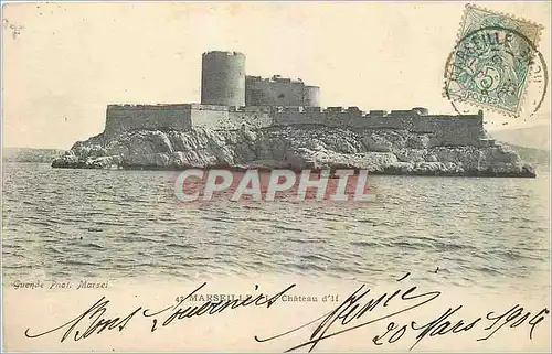 Cartes postales Marseille Le Chateau d'If