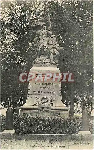 Cartes postales Lamballe Le Monument