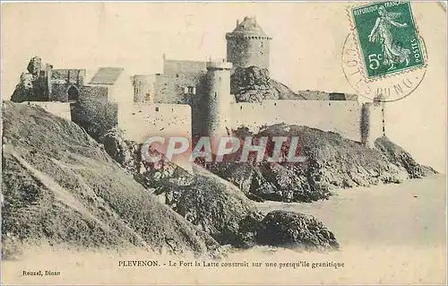 Cartes postales Plevenon Le Fort La Latte construit sur une presqu'ile granitique