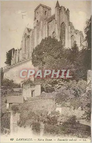 Cartes postales Lamballe Notre Dame Ensemble sud est