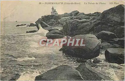 Cartes postales Ploumanach Cotes du Nord La Pointe du Phare