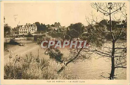 Cartes postales Ile de Brehat Le Port Clos