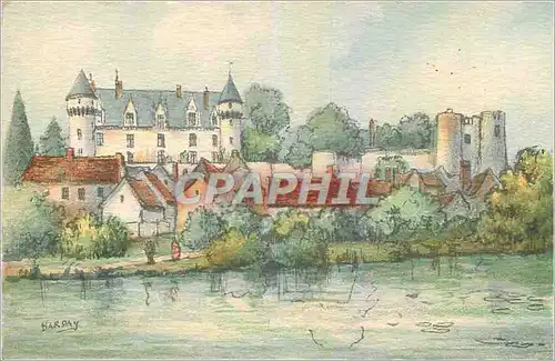 Cartes postales Montresor Barday (dessin a la main)