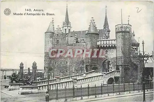 Cartes postales Anvers Musee d'Antiquites du Steen