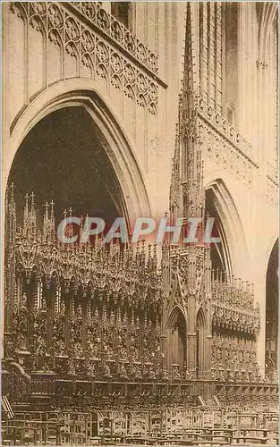 Cartes postales Anvers Les Stalles de la Cathedrale