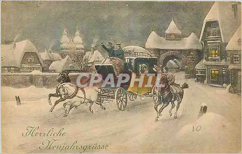 Cartes postales Herzliche Heujahrsgrusse