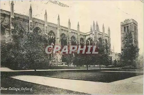 Cartes postales New College Oxford