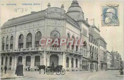 Cartes postales Ostende Theatre Royal