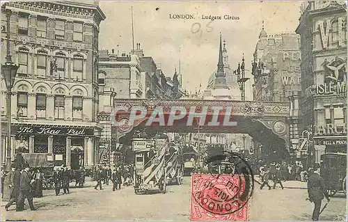 Cartes postales London Ludgate Circus