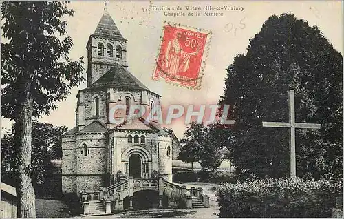 Cartes postales Environs de Vitre Ille et Vilaine Chapelle de la Peiniere