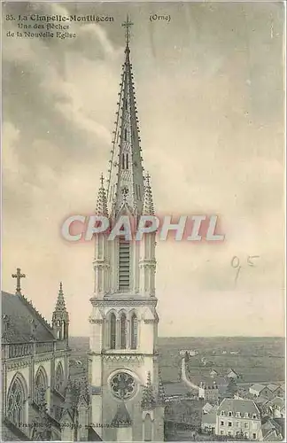 Cartes postales La Chapelle Montlignon Une des fleches de la Nouvelle Eglise