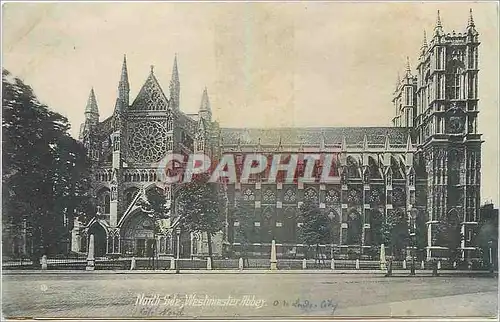 Ansichtskarte AK North Side Westminster Abbey