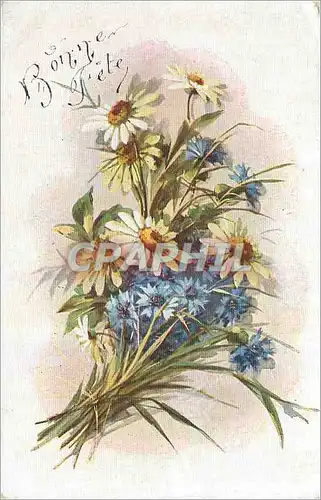 Cartes postales Bonne Fete Fleurs
