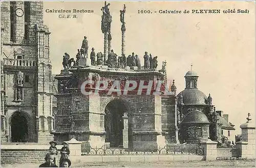 Cartes postales Calvaire de Pleyben cote Sud