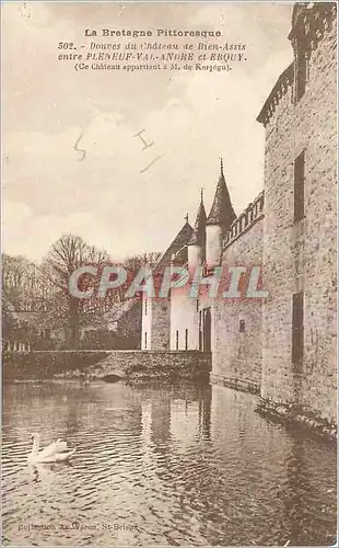 Ansichtskarte AK Douves du Chateau de Bien Assis entre Pleneuf Val-Andre et Erquy