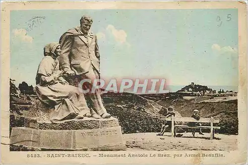 Cartes postales Saint Brieuc Monument Anatole Le Braz par Armel Beaufils