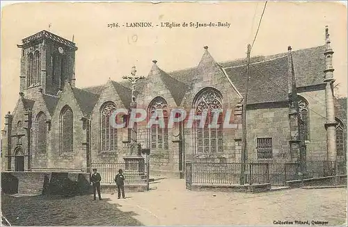 Cartes postales Lannion L'Eglise de St Jean du Basiy