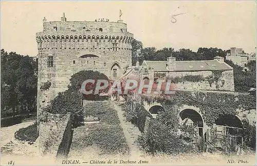 Cartes postales Dinan Le Chateau de la Duchesse Anne