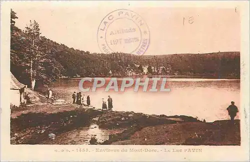 Cartes postales Environs du Mont Dore Le Lac Pavin