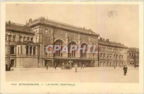 Cartes postales Strasbourg La Gare Centrale