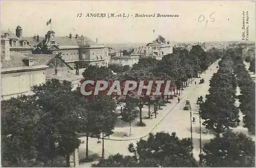 Cartes postales Angers M et L Boulevard Bessonneau