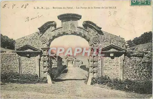 Ansichtskarte AK Environs du Portel Les Portes de la Ferme de La Salle