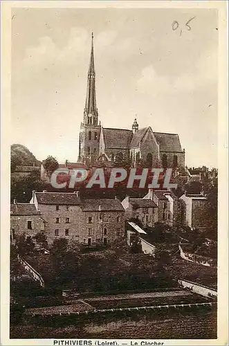 Cartes postales Pithiviers Loiret Le Clocher