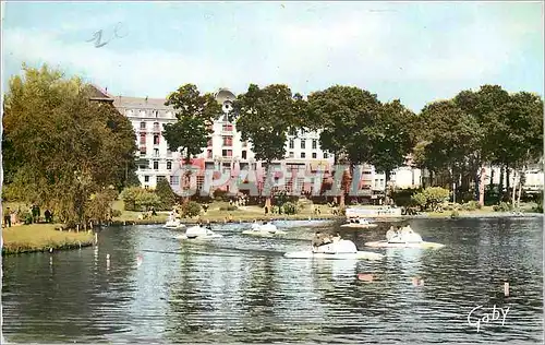 Moderne Karte Station Thermale de Bagnoles de l'Orne Pedalo