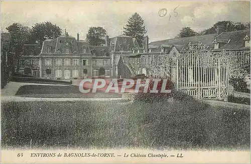 Ansichtskarte AK Environs de Bagnoles de l'Orne Le Chateau Chantepie