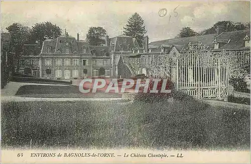 Cartes postales Environs de Bagnoles de l'Orne Le Chateau Chantepie