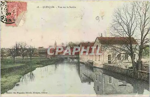 Cartes postales Alencon Vue sur la Sarthe