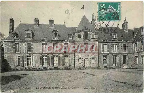 Cartes postales Alencon La Prefecture ancien Hotel de Guise