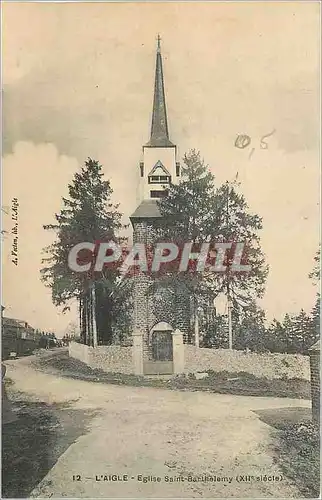 Cartes postales L'Aigle Eglise Saint Barthelemy