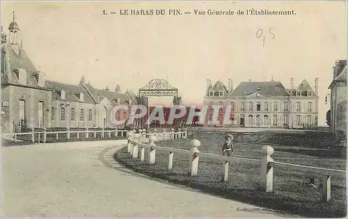 Cartes postales Le Haras du Pin Vue Generale de l'Etablissement