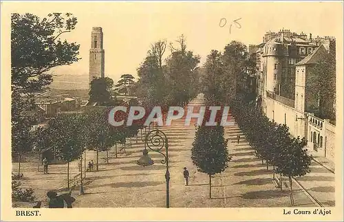 Cartes postales Brest Le Cours d'Ajot