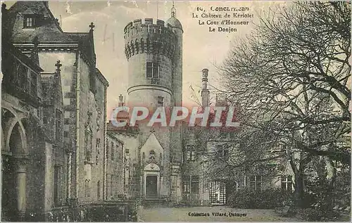 Cartes postales Concarneau Le Chateau de Keriolet