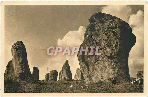 Ansichtskarte AK Carnac Morbihan Alignements du Ker Menee