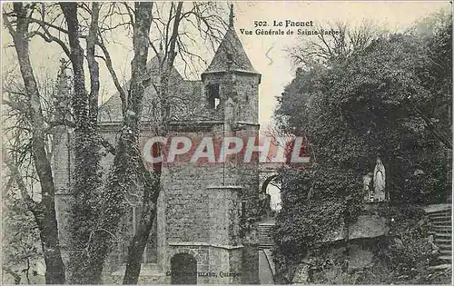 Cartes postales Le Faouet Vue Generale de Sainte Barbe
