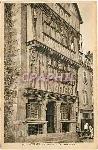 Ansichtskarte AK Morlaix Maison de la Duchesse Anne