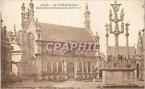 Cartes postales St Thegonnec Calvaire et Ossuaire