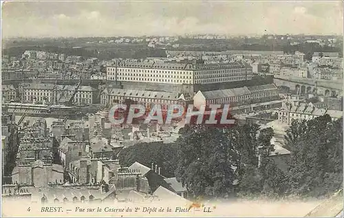 Ansichtskarte AK Brest Vue sur la Caserne du 2nd depot de la Flotte