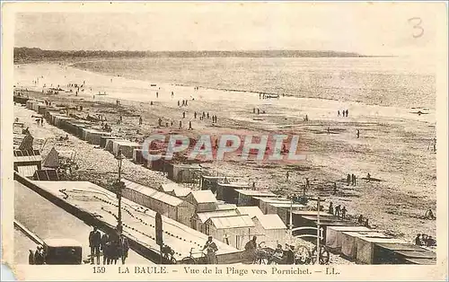 Cartes postales La Baule Vue de la Plage vers Pornichet