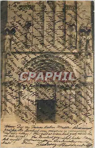 Cartes postales Portal der Liebfrauenkirche Trier