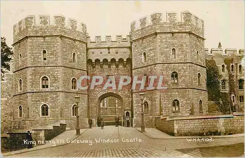 Ansichtskarte AK King Henry VIII Gateway Windsor Castle