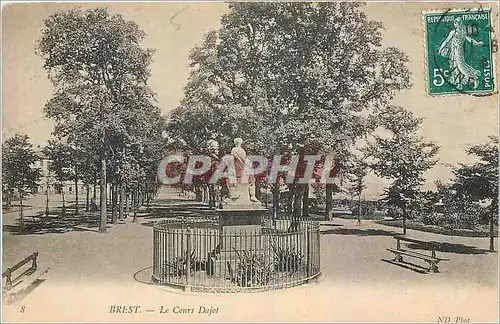 Cartes postales Brest Le Cours Dajot
