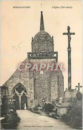 Cartes postales Perros Guirec L'Eglise