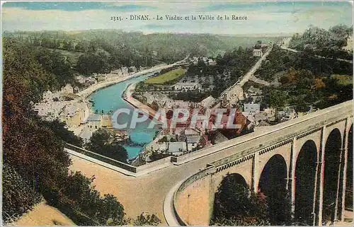 Cartes postales Dinan Le Viaduc et la Vallee de la Rance